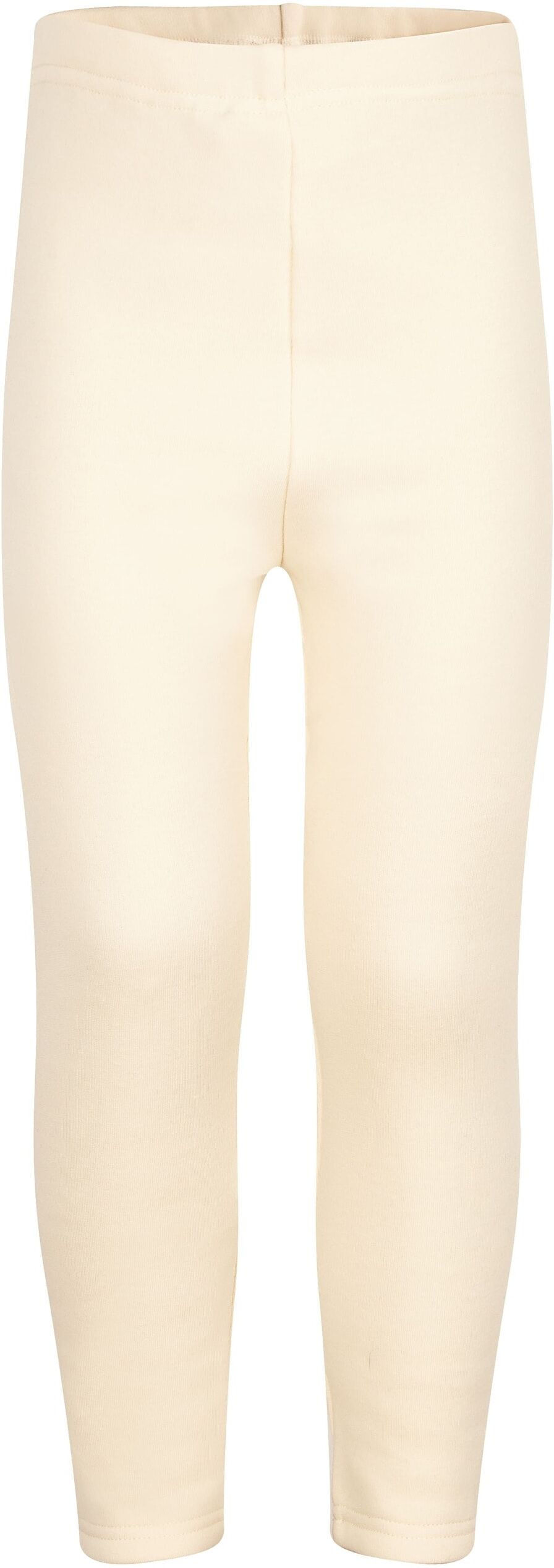 Sommerkleid HAPPY GIRLS "leggings", Mädchen, Gr. 104, EURO-Grössen, Stoff, beige, Stoff, 100% Polyester, normal, Kleider Sommerkleid beige 104, EURO-Grössen, Stoff