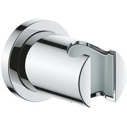 Grohe, Duschgleitstange + Brausehalter, Handbrausehalter RAINSHOWER ni verst chr rd Ros