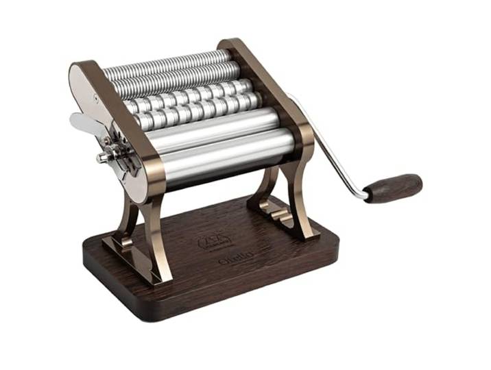 Marcato Otello Heritage OT-CHS-HER Nudelmaschine, Aluminium & Holz