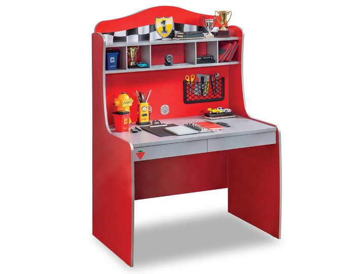 Schreibtisch Racecup mit Aufsatz
