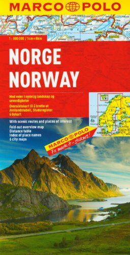 Marco Polo - MARCO POLO Länderkarte Norwegen 1:800.000 - Preis vom 04.10.2026 03:51:26 h