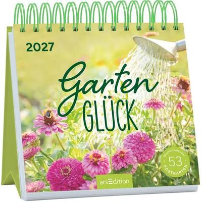 Postkartenkalender Gartenglück 2027