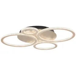 LED-Deckenleuchte NEU Champagnerfarben max. 40 Watt Deckenlampe