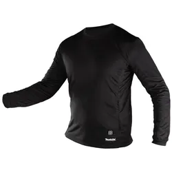 Makita Akku-Thermoshirt 18V/14,4V - 12V max. - 3-stufig - Rundhals - Größe 2XL - DCX200C2XL