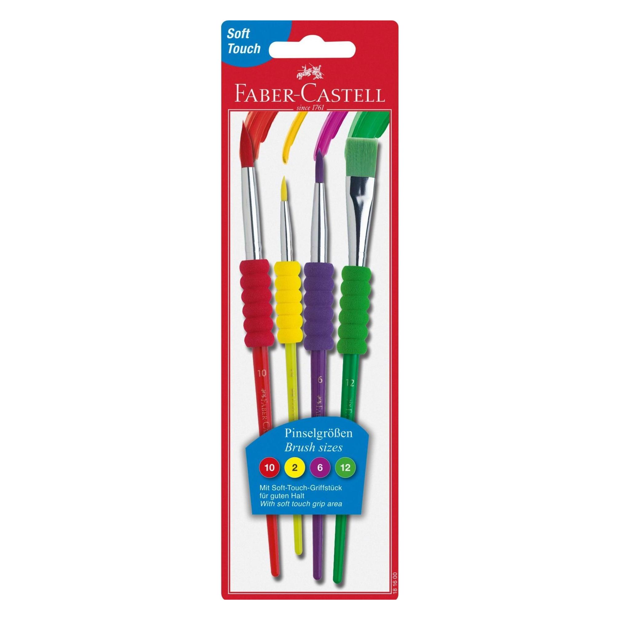 Faber-Castell Pinsel-Set Soft-Touch (481600)