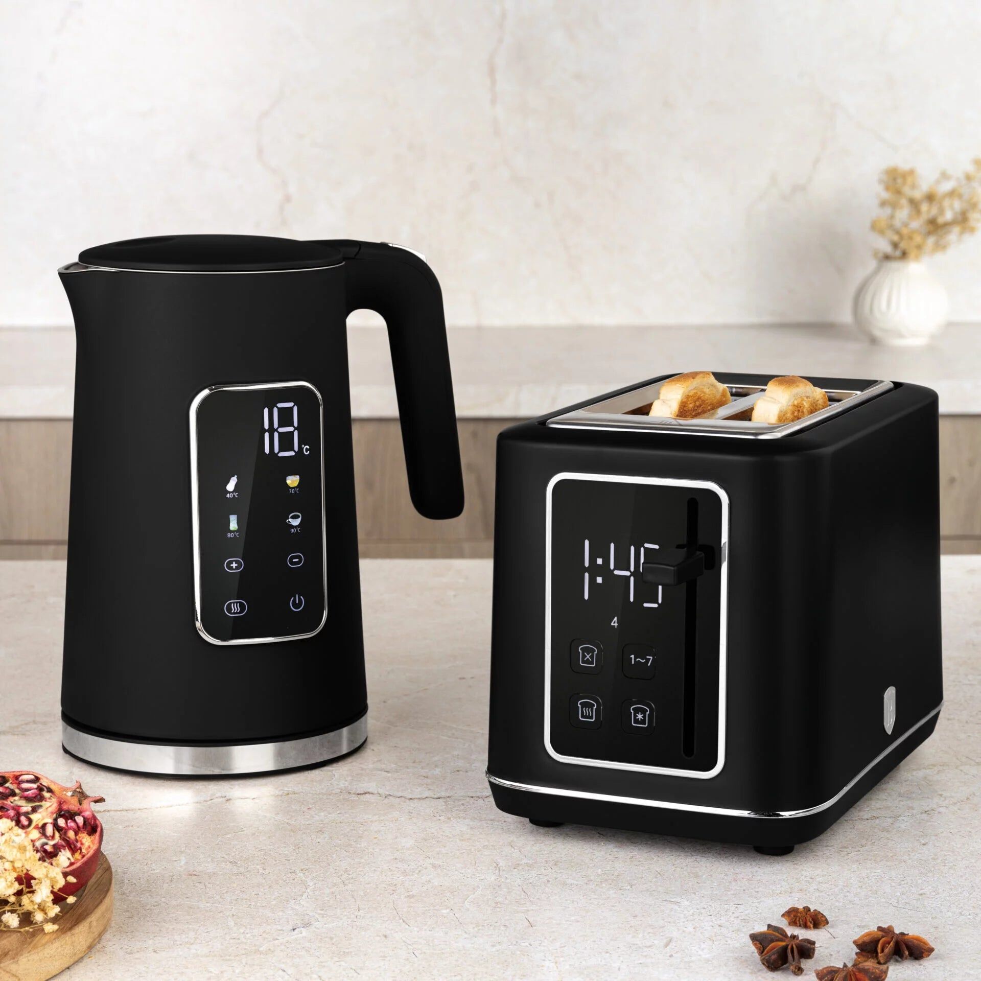 Imported Berlinger Haus Digital Elkedel – Mat Sort