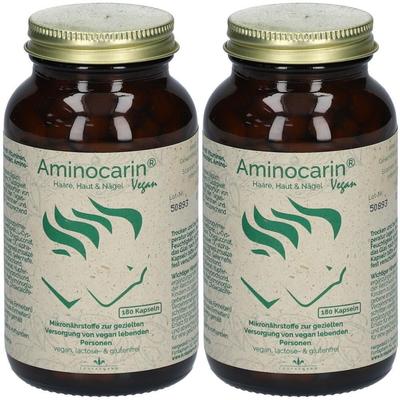 Aminocarin Vegan Kapseln 2x 2x180 St