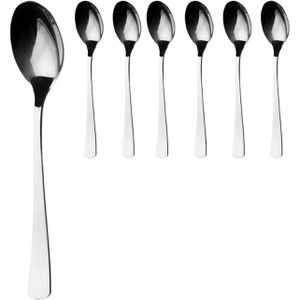 Gräwe Espressolöffel Würzburg, 11,5 cm, Edelstahl 18/0, silber poliert, 6 Stück
