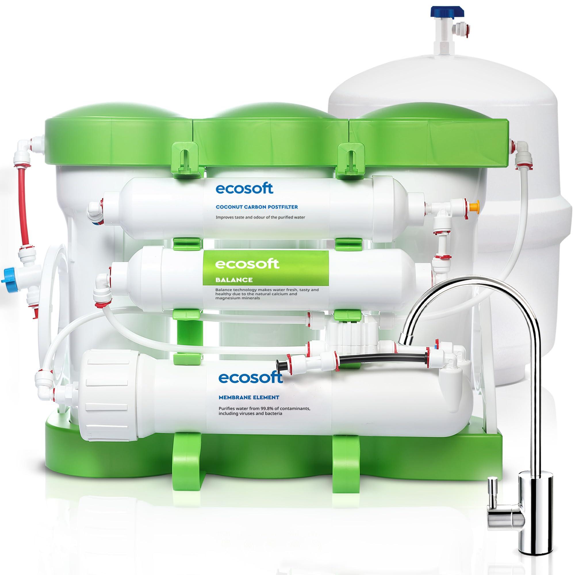 Umkehrosmosefilter ohne Pumpe, mit Mineralisierung, 7 l