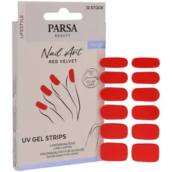 PARSA Beauty UV-Nagelfolien Red Velvet