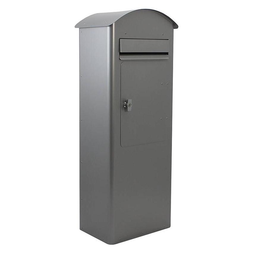 SafePost 70-5 Combi Briefkasten silbergrau (70552)