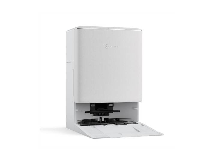 ECOVACS Nass-Trocken-Saugroboter DEEBOT T90 PRO OMNI (Black) , weiß, B:35,3cm H:9,5cm T:35,1cm, Saugroboter, Saug-und Wischroboter mit All-in-One Station und 30.000 Pa Saugkraft, Nass-Trocken-Saugroboter