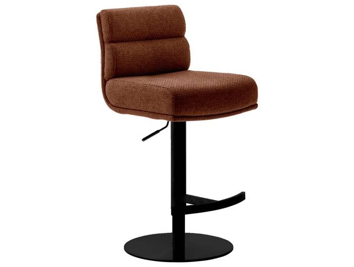 Dieter Knoll Barstuhl LEXINGTON, braun, Stoff