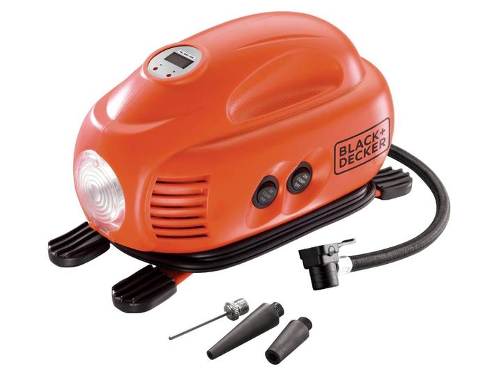 Black & Decker ASI200 compresseur pneumatique Allume-cigare