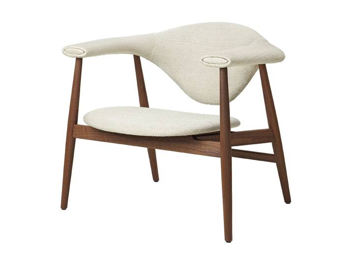 GUBI Masculo Loungesessel Eero special FR 106-walnut