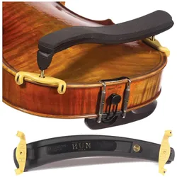 KUN Stütze Violine Super 4/4, Streichinstrument Zubehör, Schwarz