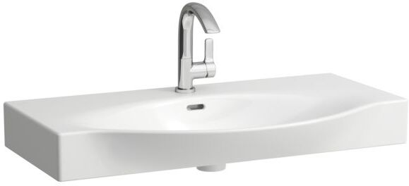 LAUFEN Palace Waschtisch 8117020001081 90 x 51 cm, weiß, Überlauf, 3 Hahnlöcher