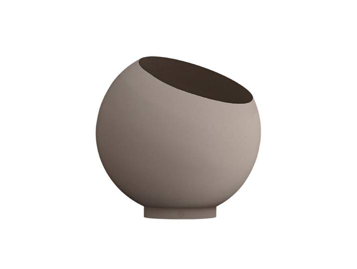 In-/Outdoor Design Blumentopf „Globe“, Taupe Ø 43 cm x 37.4 cm AYTM