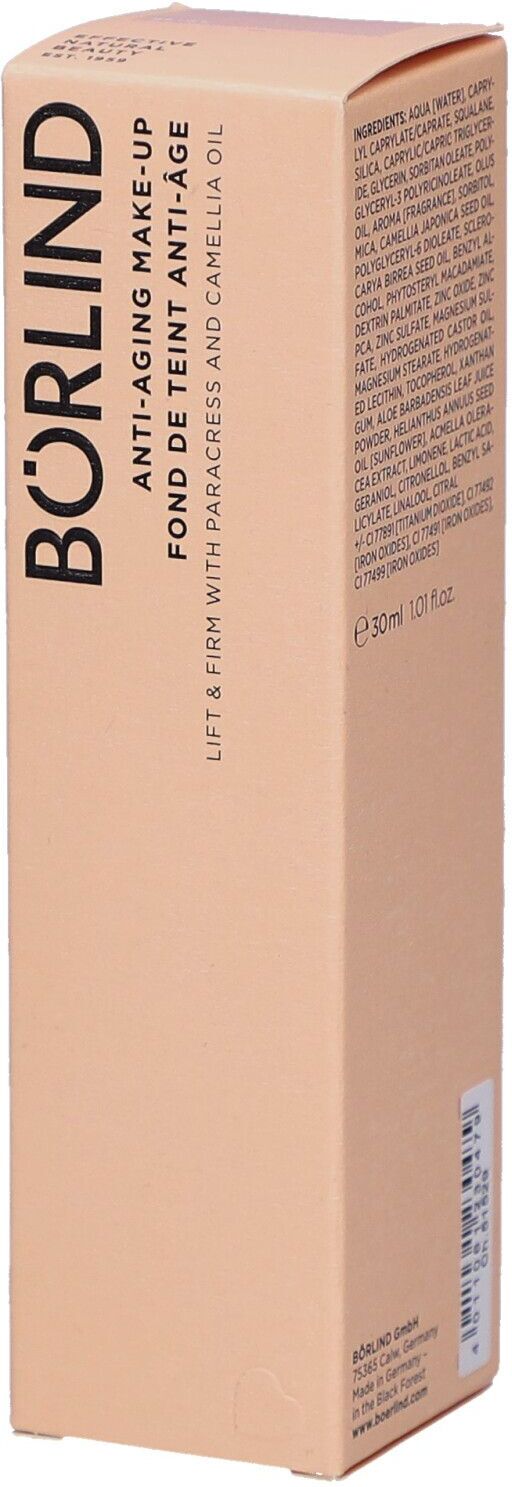 ANNEMARIE BÖRLIND Börlind Anti-Aging Make-up beige 30 ml Make up