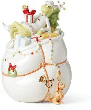Lenox Merry Grinchmas Cookie Jar