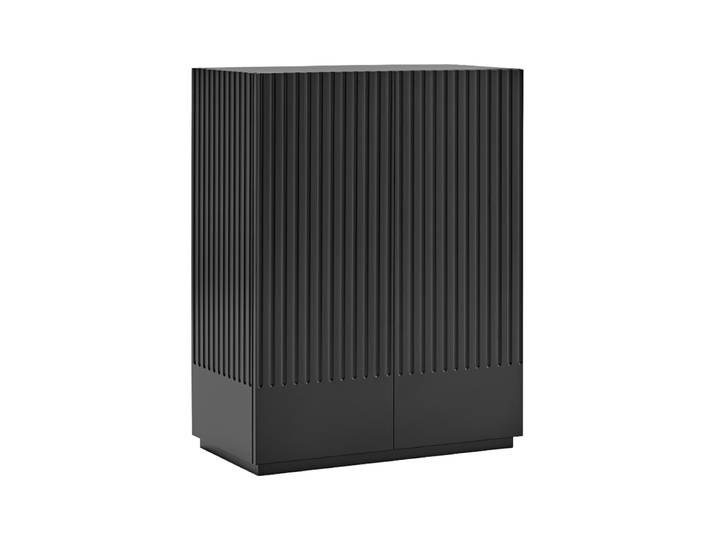 Design Highboard „Doric“ Schwarz Teulat