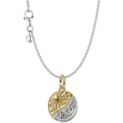 Pandora 21016 Damen-Kette Silber Geschenkset Zweifarbig Sonne und Mond Bundle