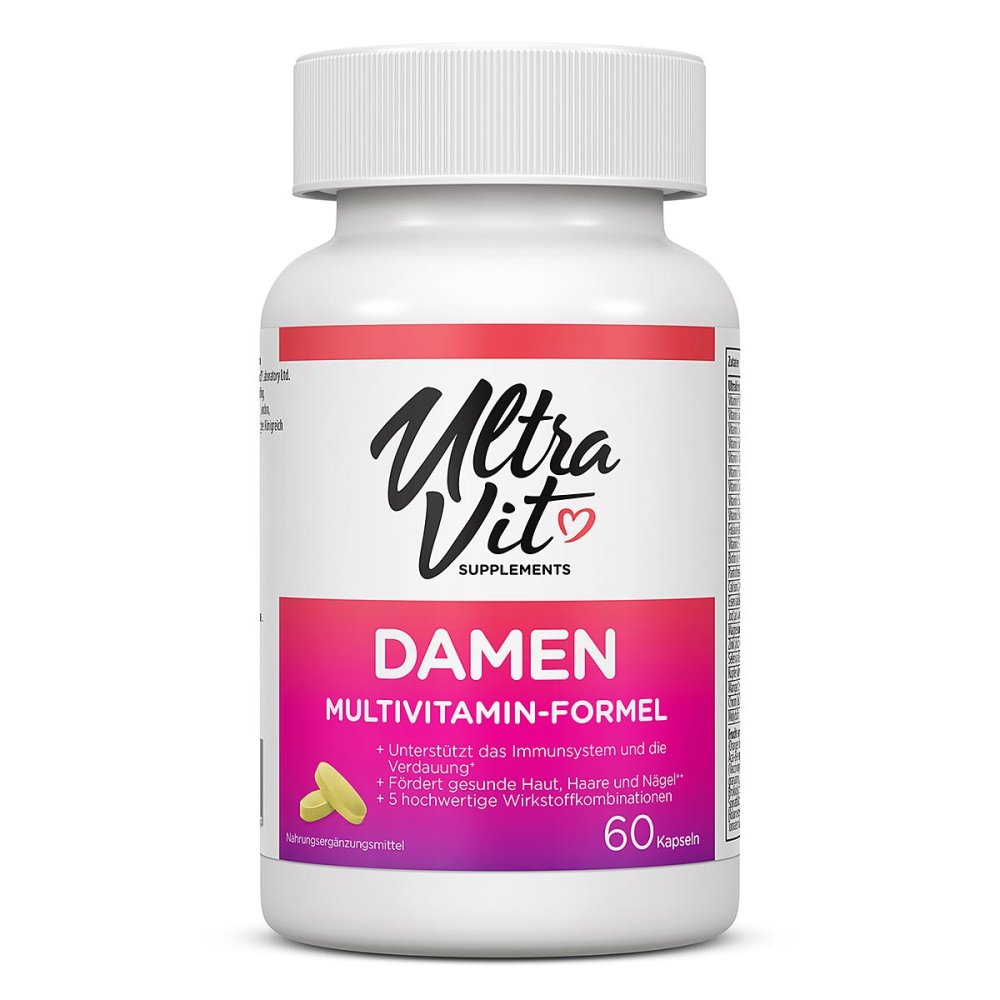 VPlab SIA UltraVit Damen Multivitamin Formel Kapseln 08107579
