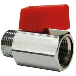 Teguma Mini-Kugelhahn Typ 126 1/4 Zoll BSPP-Gewinde/G-Gewinde
