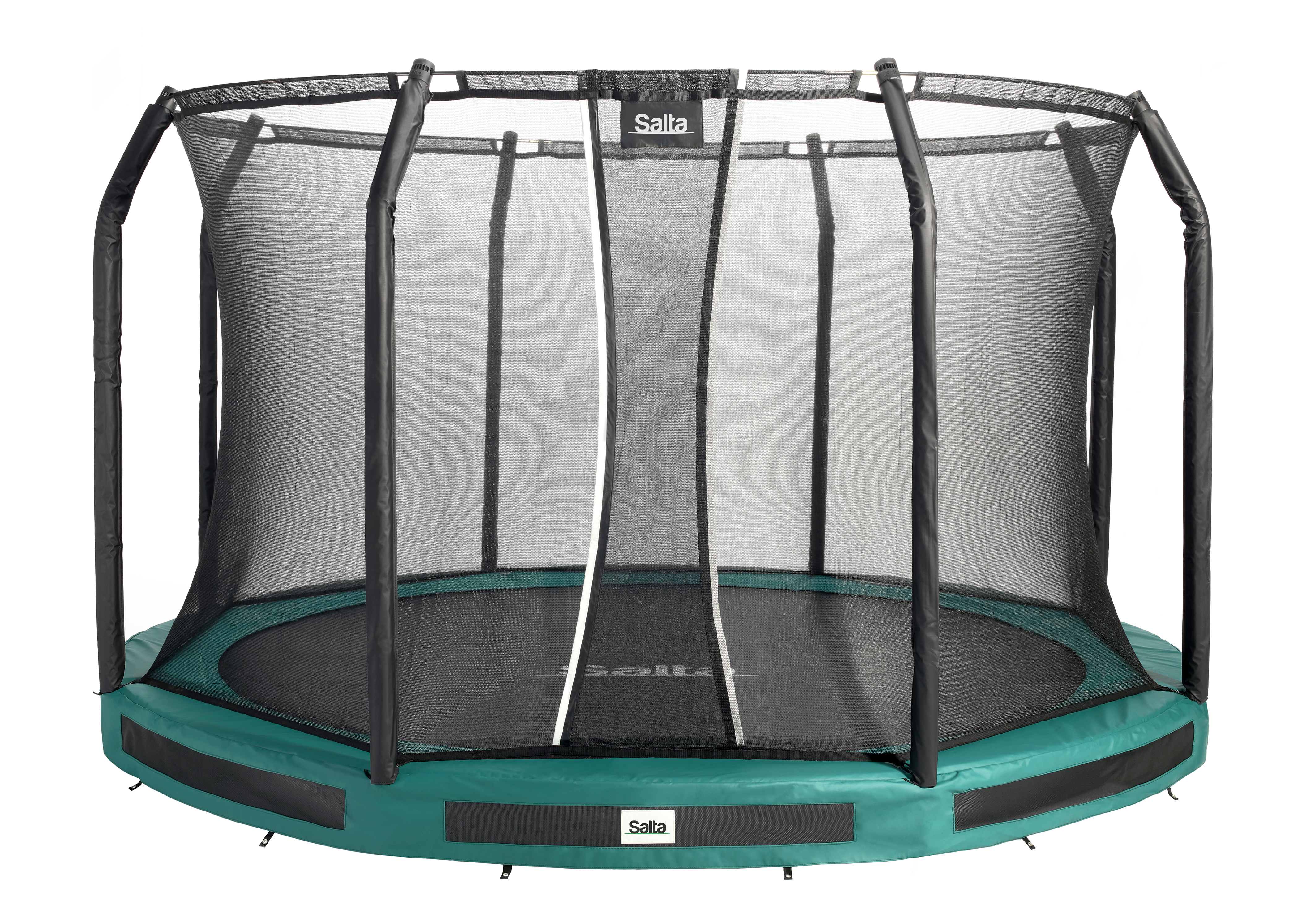 Salta Premium Ground - Ø 305cm - Rund Grün - inkl. Sicherheitsnetz