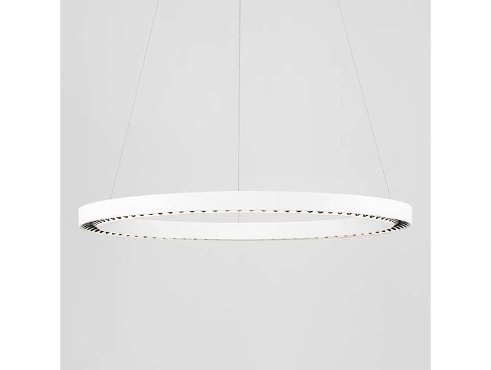 Pendelleuchte Deos Ø 65cm Weiß/Weiß Material: Metall Metallart: Aluminium Oberfläche Metall: Lackiert Nicht austauschbare LEDs LED-Platine