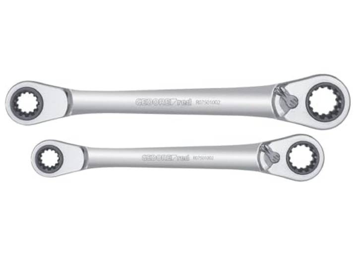GEDORE R07501002 Kit de clés polygonales doubles à cliquets