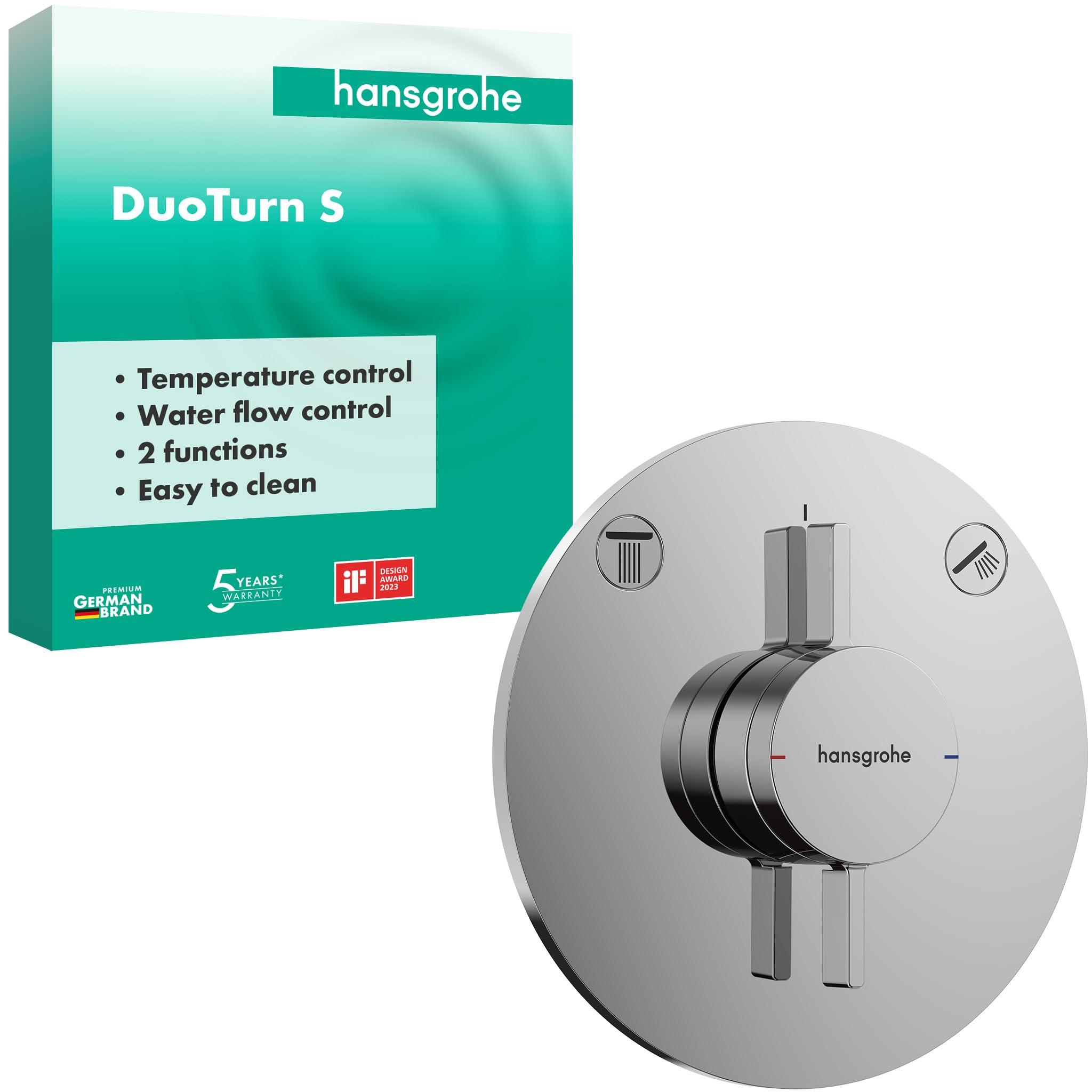 Unterputz-Duscharmatur DuoTurn S, 2 Funktionen, chrom, rund