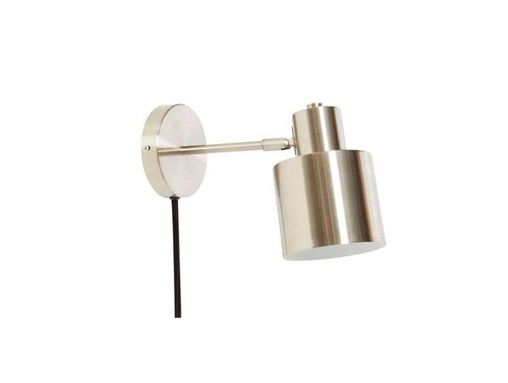 Fuse Wandleuchte Nikkel - Hübsch - Wohnzimmer - Metall