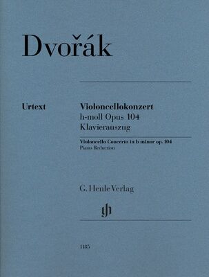 Henle Verlag Dvorák Cellokonzert op.104