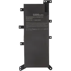 AccuCell Akku ASUS X555, C21N1347 (5000 mAh), Notebook Akku, Schwarz