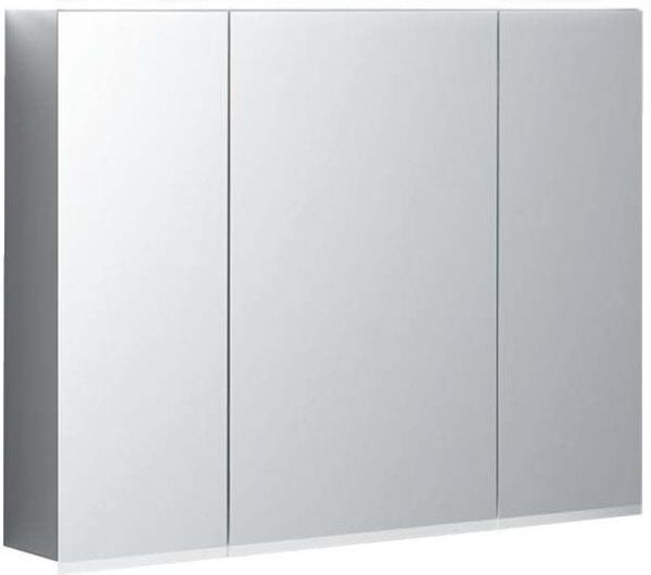 Geberit Option Plus Spiegelschrank 500594001 90x70x17,2 cm, mit Beleuchtung, Kosmetikspiegel, 3 Türen