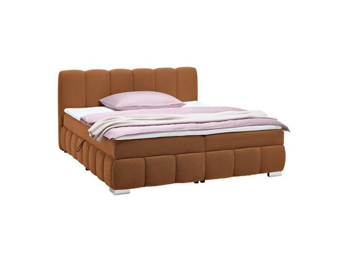 Boxbett 200/200 cm Rostfarben