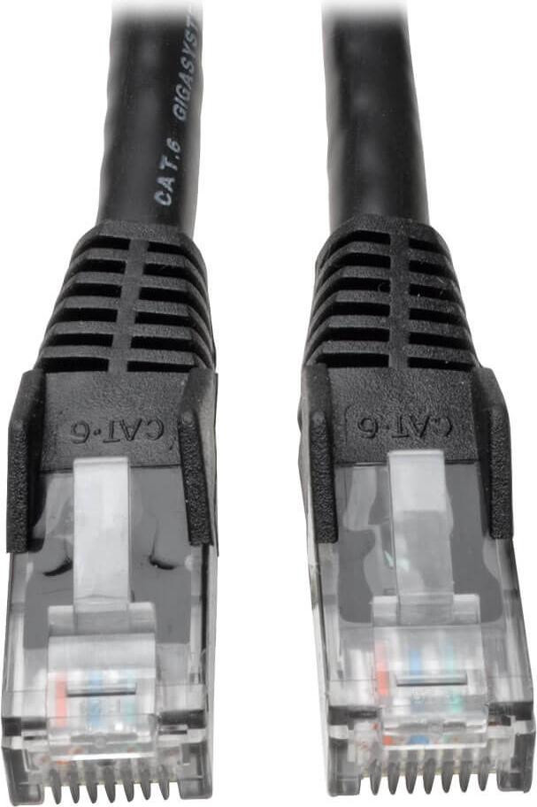Eaton Tripp Lite Cat6 Gigabit Ethernet Patchkabel RJ45 naar RJ45, UTP, Zwart, 1,52 m