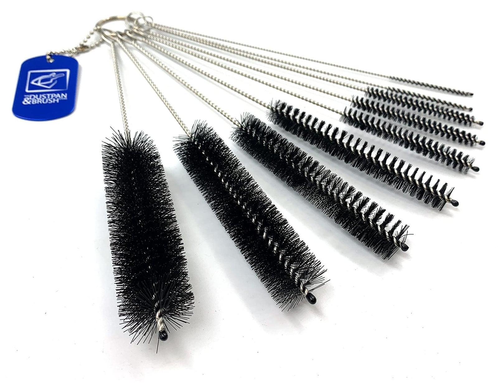 Dripio Reinigingsborstelset, 10-delig, Nylon, 20 cm