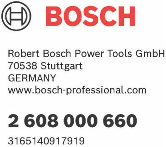 Staubsaugerrohr für BOSCH-Sauger 35 mm 0,3 m Zubehör für GAS 18V-10 L (2608000660)