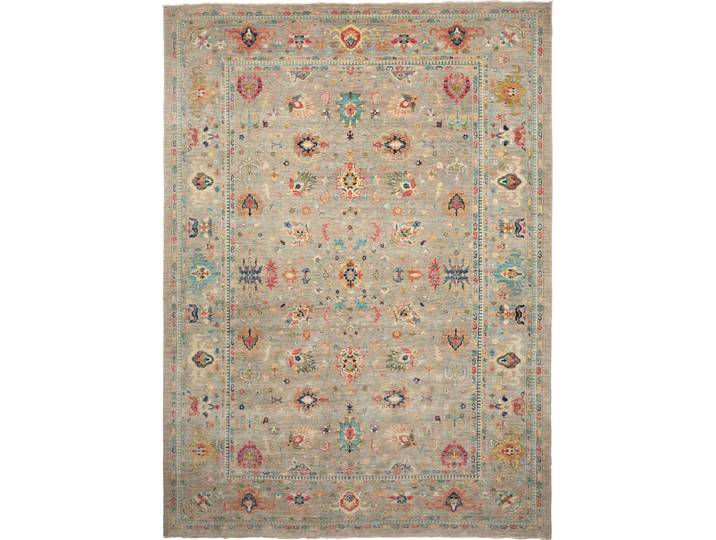 Ziegler Design Teppich 274x370 Handgeknüpft Modern Orientteppich Designteppich Wolle
