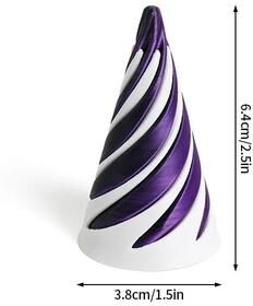 Uplift Essentials 3D Printed Rotating Impossible Pyramid & Spiral Cone High Definition Kinetic Fidget Toy style 8