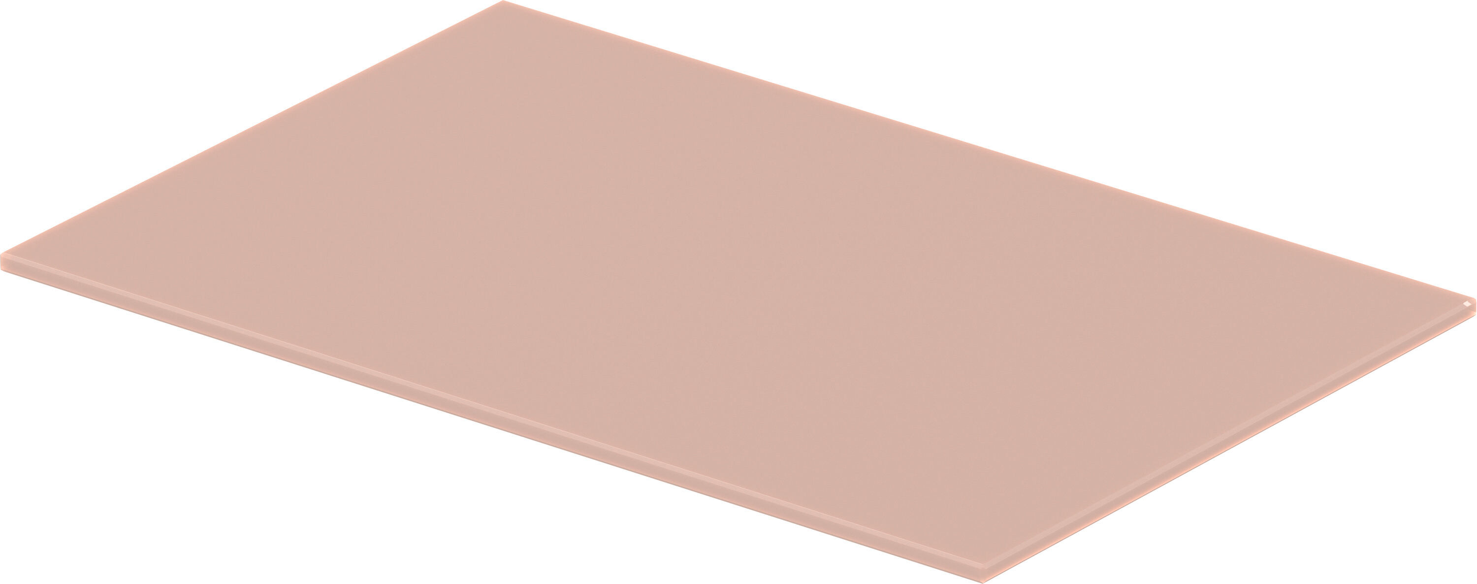 Duravit DuraSquare insert en verre 0099658600 Apricot Pearl, pour console métallique 003103 ou 003104