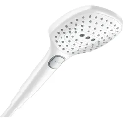 hansgrohe Raindance Select E Handbrause 120, 3-jet EcoSmart+, 28729700, Farbe: Mattweiß