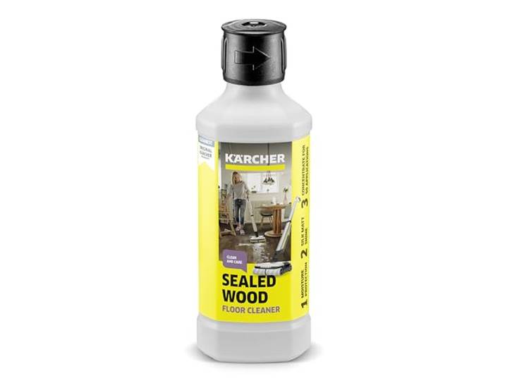 Kärcher Nettoyage et entretien des sols en bois vitrifiés RM 534\,avec protection efficace contre l'humidité pour éviter le gonflement du sol\, 500 ml de concentré = 40 l de liquide de nettoyage dilué