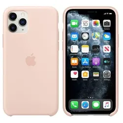 Apple Schutzhülle für iPhone 11 Pro »Silikon Case« sandrosa