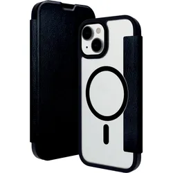 DBRAMANTE Helsinki Case mit MagSafe für iPhone 15, schwarz/transparent