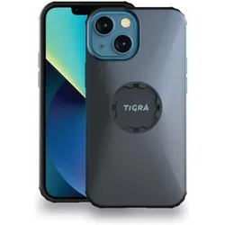 Tigra Mountcase Fit-Clic Iphone 13 Mini (Apple iPhone 13 mini), Smartphone Hülle, Grau