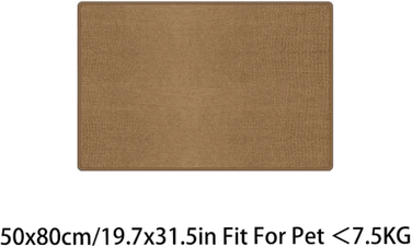 Inspire Picks Large Non Slip Cat Scratching Mat Furniture Protector & Cat Scratch Carpet brown m