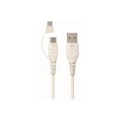 BIOnd BIO-12-TCM USB-C to Type-C+Micro 3A Cable, 1,2 m